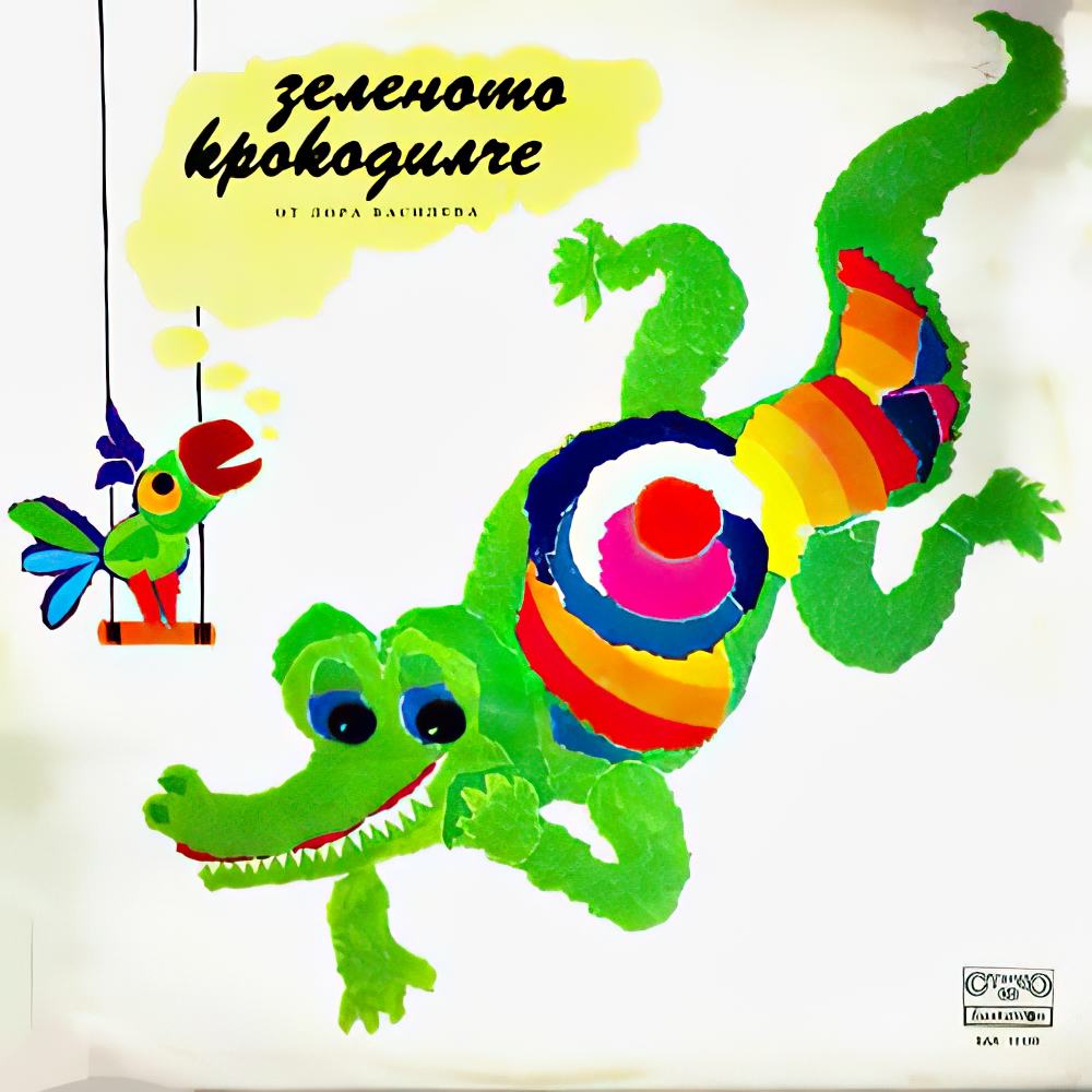 Зеленото крокодилче - Кроки